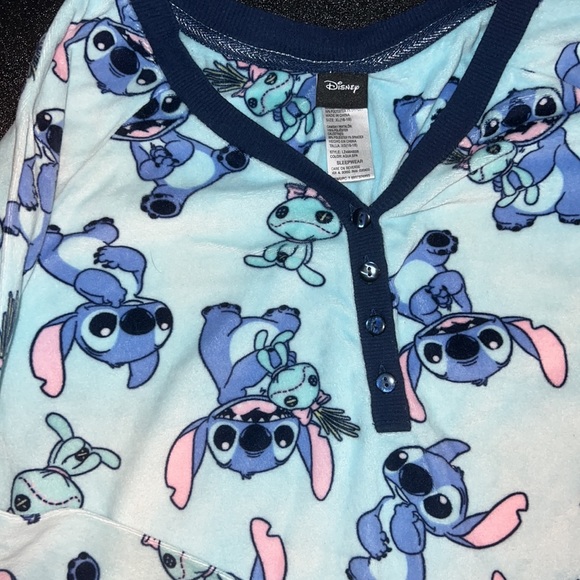 Disney Stitch PJ set - Picture 2 of 3